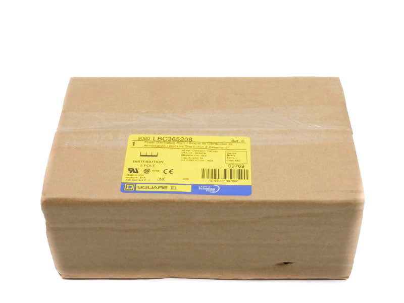 SQUARE D 9080LBC365208 SER. C 600V 760A NSFS