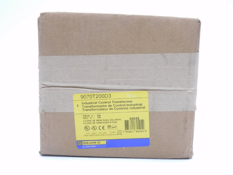 SQUARE D 9070T200D3 208V NSFS