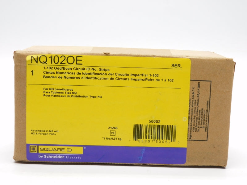 SQUARE D NQ102OE NSFS