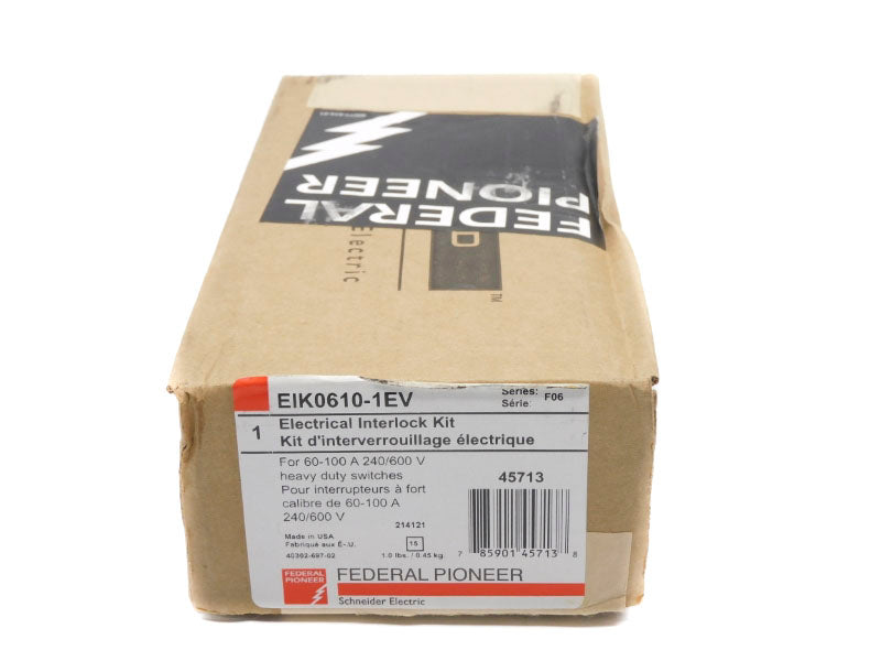 FEDERAL PIONEER EIK0610-1EV SER. F06 240/600V 60-100A NSFS