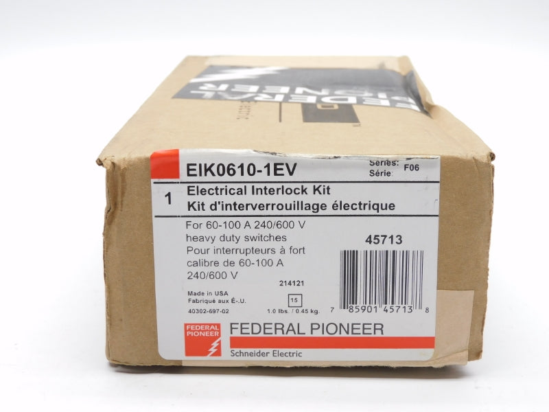 FEDERAL PIONEER EIK0610-1EV SER. F06 240/600V 60-100A NSFS