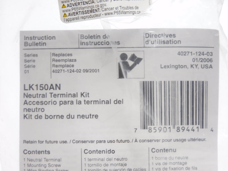 SQUARE D LK150AN SER. S01 NSMP
