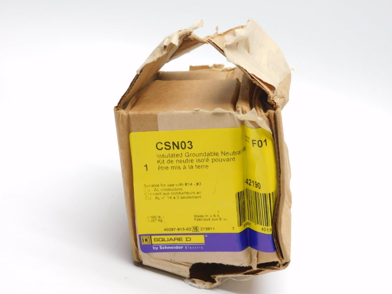 SQUARE D CSN03 SER. F01 NSMP