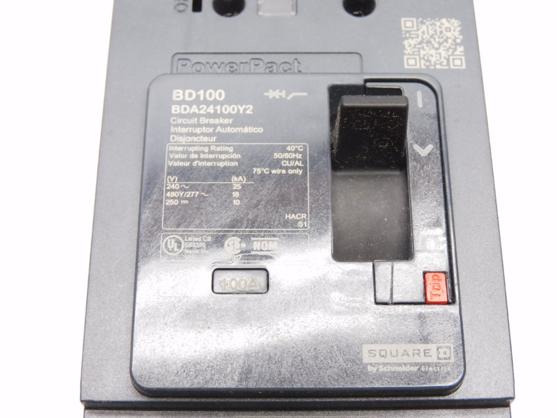 SQUARE D BDA24100Y2 480/277V 100A NSMP