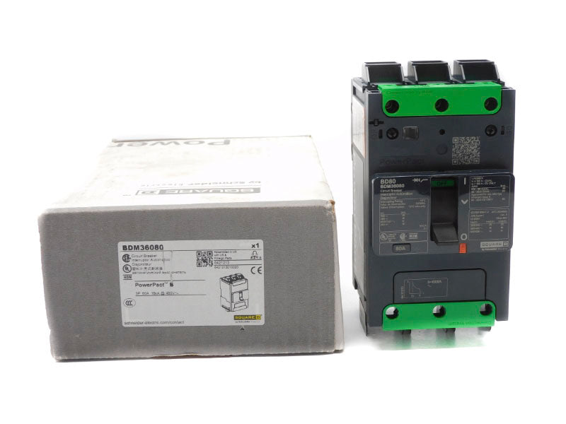 SQUARE D BDM36080 480V 80A NSMP