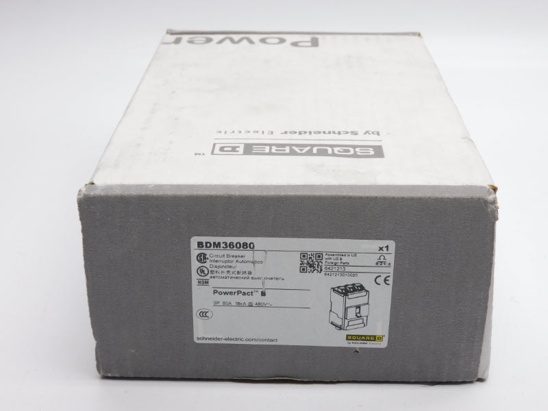 SQUARE D BDM36080 480V 80A NSMP