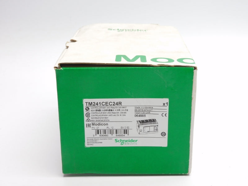 SCHNEIDER ELECTRIC TM241CEC24R 24VDC 0.78-0.41A NSMP