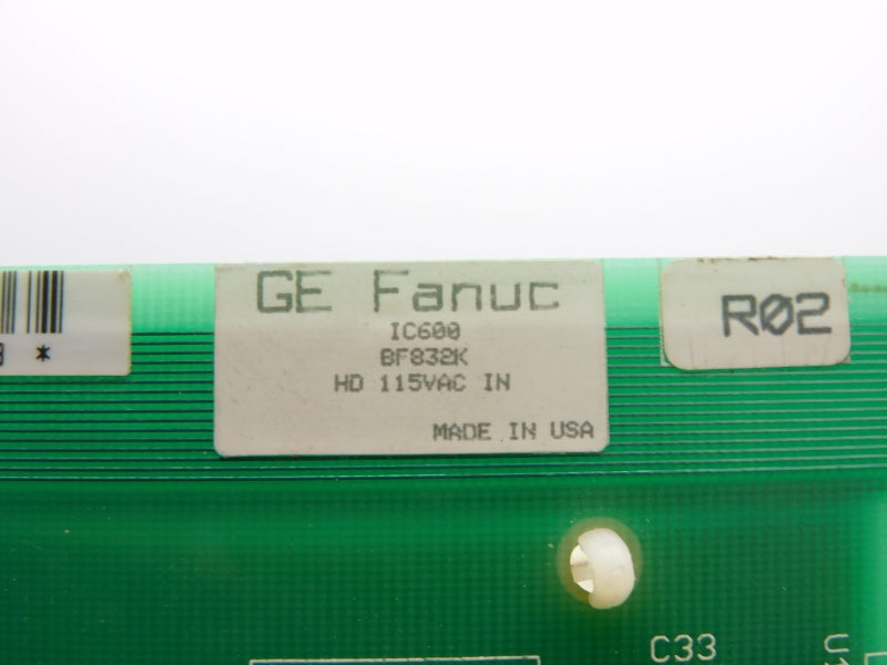 FANUC IC600BF832K 115VAC (NO TERMINAL) UNMP