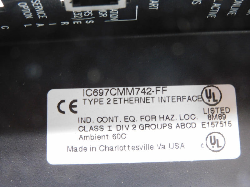 FANUC IC697CMM742-FF UNMP