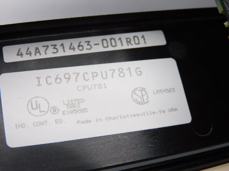 FANUC IC697CPU781G (NO KEY) UNMP
