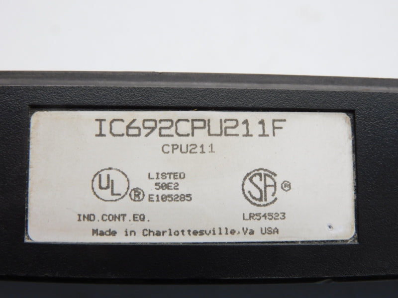 FANUC IC692CPU211F (NO COVER) UNMP