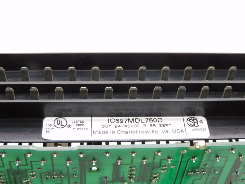 FANUC IC697MDL750D 24/48VDC 0.5A (NO DOOR/TERMINAL) UNMP