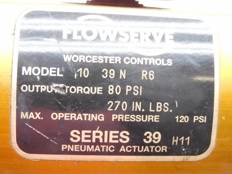 FLOWSERVE 1039NR6 120PSI UNMP