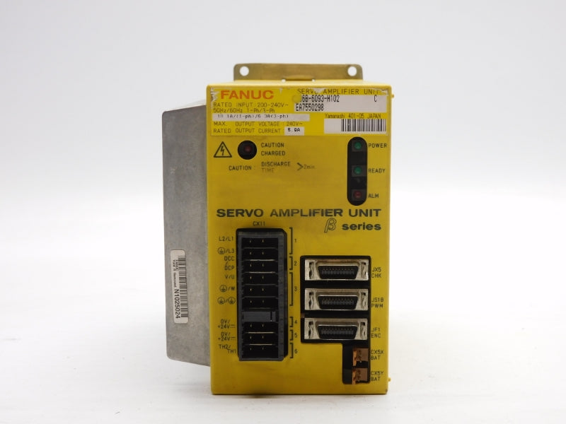 FANUC A06B-6093-H102 200-240V 3A UNMP
