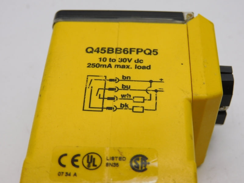 BANNER ENGINEERING Q45BB6FPQ5 10-30VDC UNMP