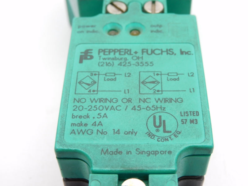 PEPPERL+FUCHS NJ40+U4+W 20-250VAC 4A UNMP
