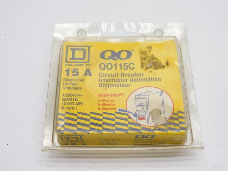 SQUARE D QO115C 120/240V 15A NSMP