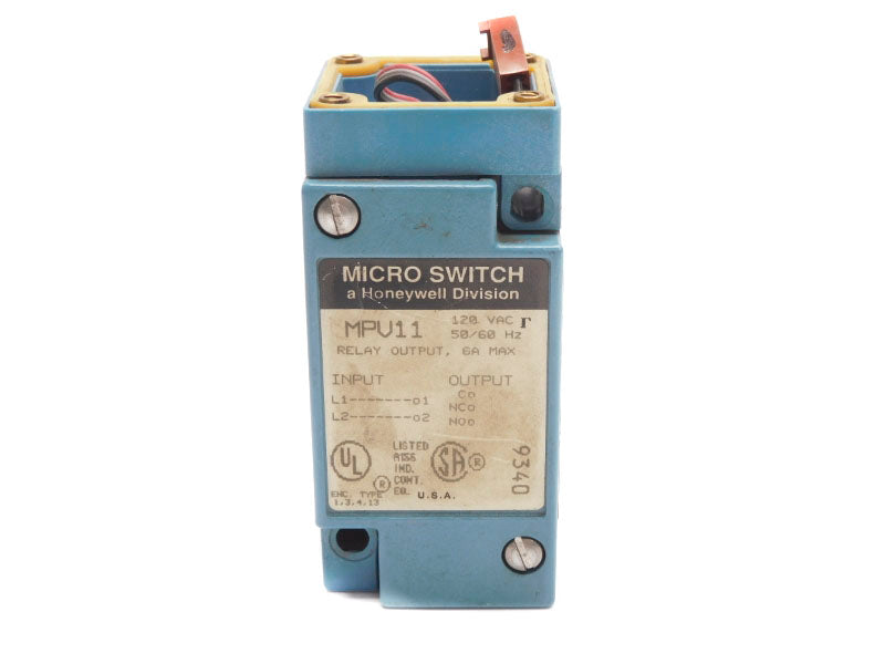 MICRO SWITCH MPV11 120VAC 6A UNMP