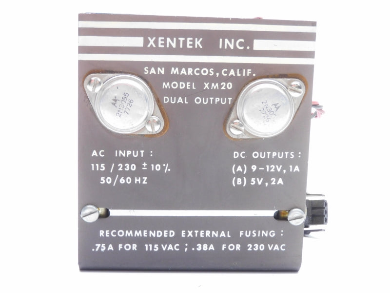 XENTEK XM20 115/230VAC 38A UNMP