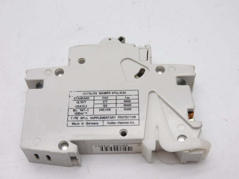 CUTLER HAMMER SPCL1C20 277VAC 20A UNMP