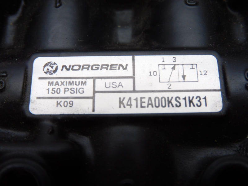 NORGREN K41EA00KS1K31 110/120V 150PSI UNMP