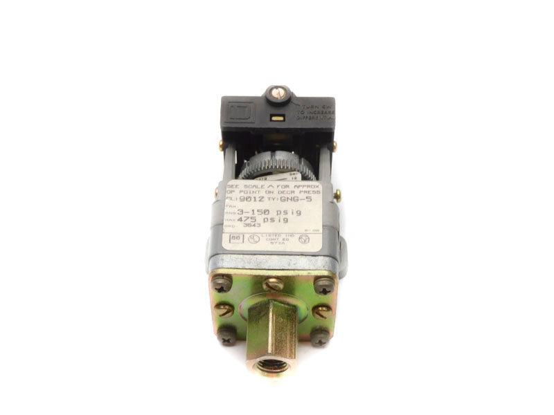 SQUARE D 9012GNG5 3-150PSI (.21-10BAR) (NO COVER) UNMP