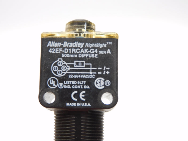 ALLEN BRADLEY 42EF-D1RCAK-G4 SER. A 22-264VAC/DC UNMP