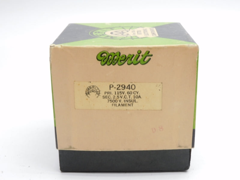 MERIT P-2940 115V 10A NSMP