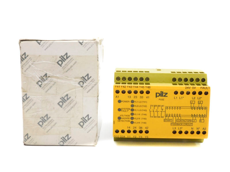 PILZ PU3Z-120-240VAC-3N/O-1N/C-6SO 775505 120-240VAC 5,0A NSMP