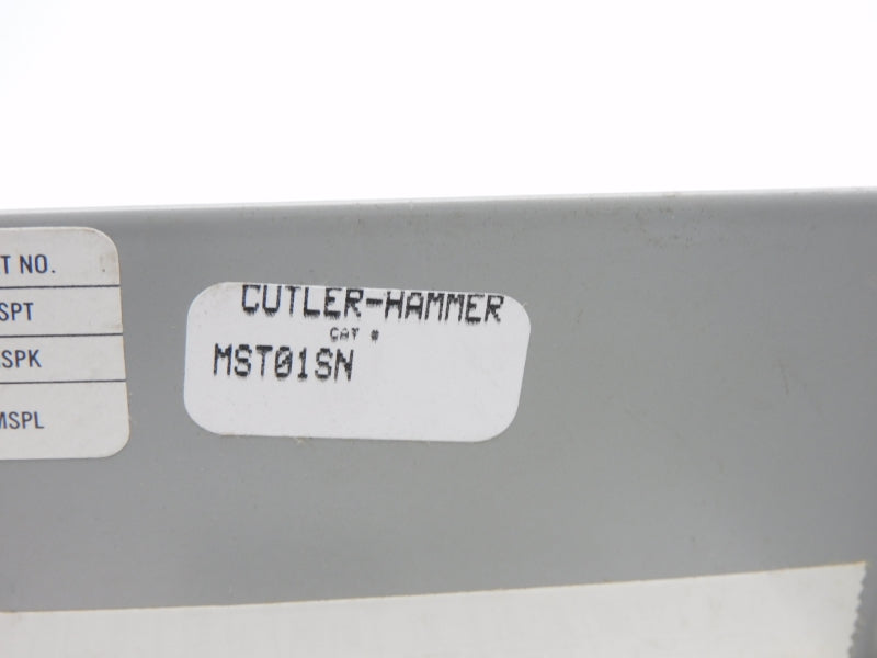 CUTLER HAMMER MST01SN 115-230VAC NSNP