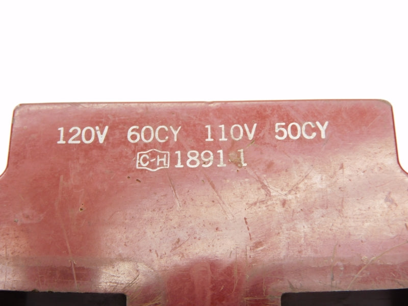 CUTLER HAMMER 1891-1 120/110V UNMP