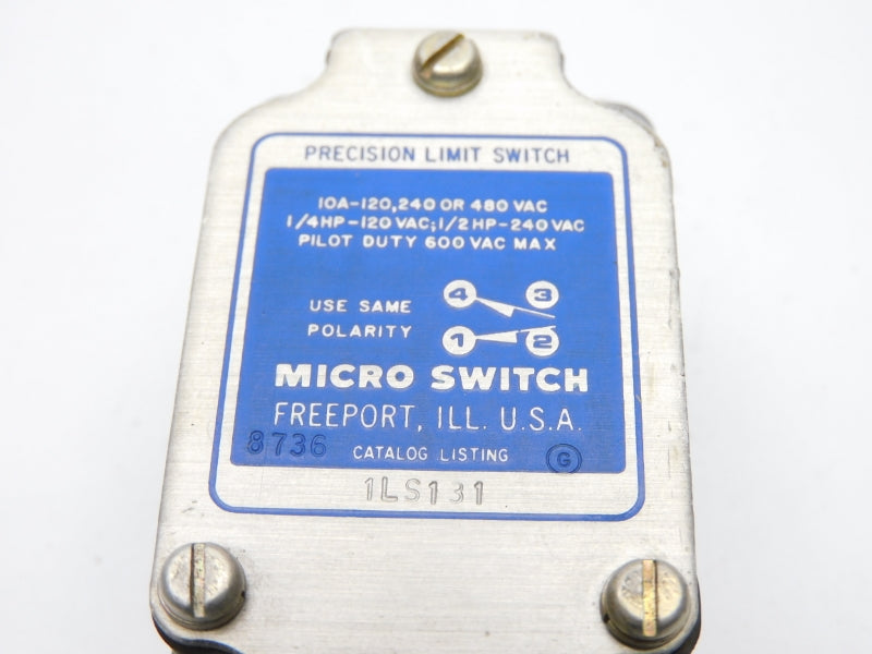 MICRO SWITCH 1LS131 600VAC 10A (AS PICTURED) (GREY) NSNP