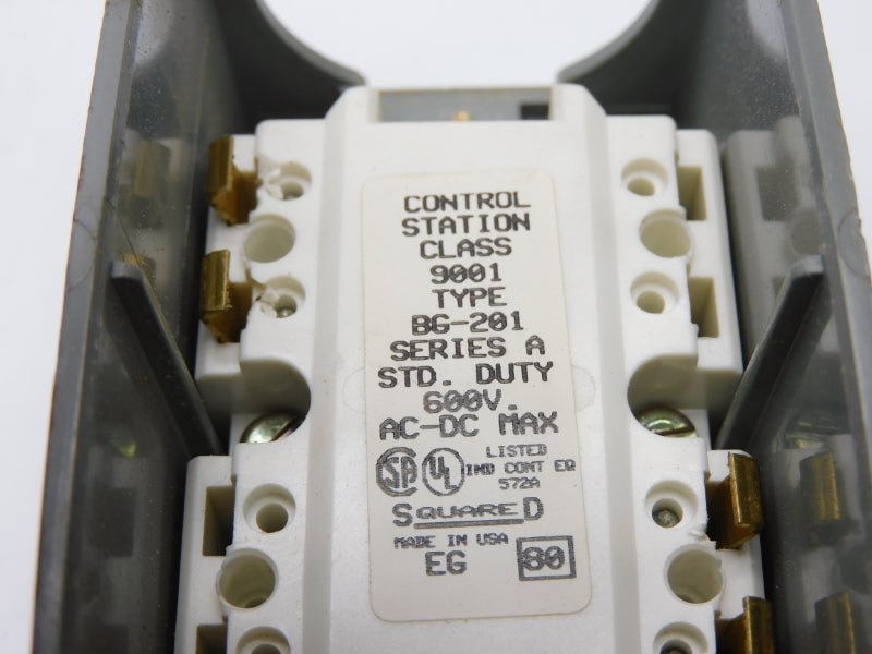 SQUARE D 9001BG201 SER. A 600V UNMP