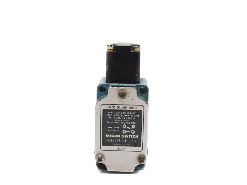 MICRO SWITCH 4LS1 600VAC 10A UNMP
