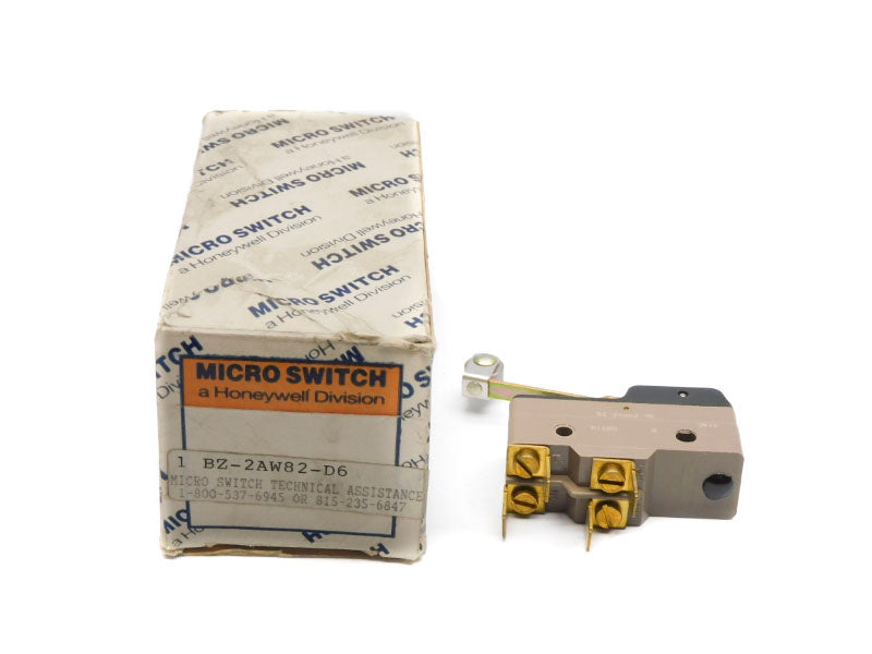 MICRO SWTCH BZ-2AW82-D6 480VAC 15A NSMP