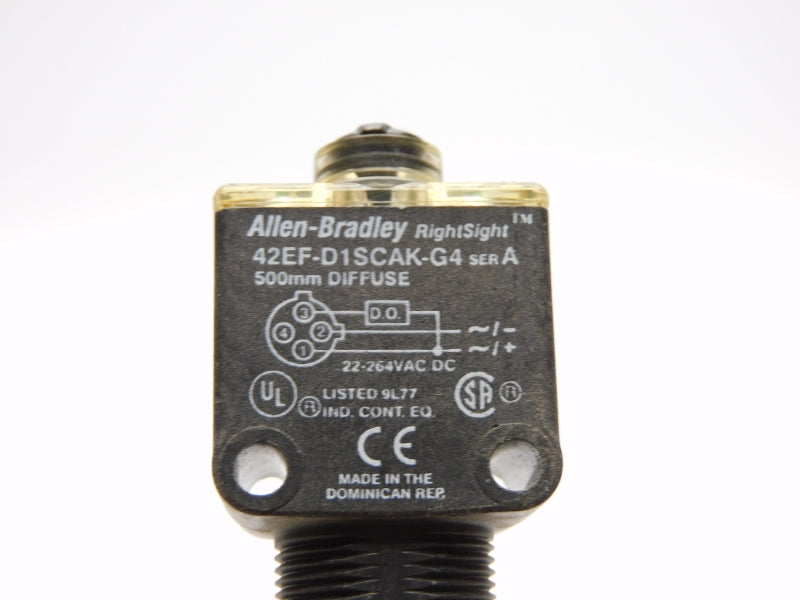 ALLEN BRADLEY 42EF-D1SCAK-G4 SER. A 22-264VAC/DC UNMP