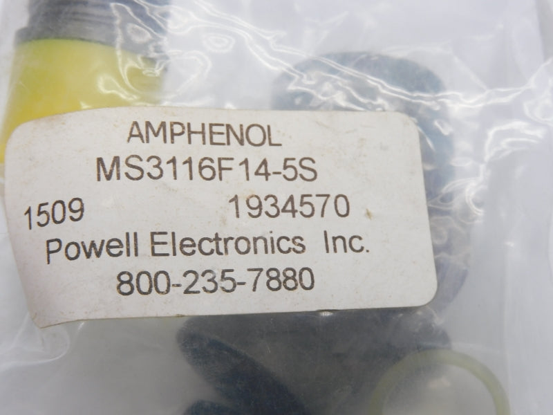 AMPHENOL MS3116F14-5S NSMP