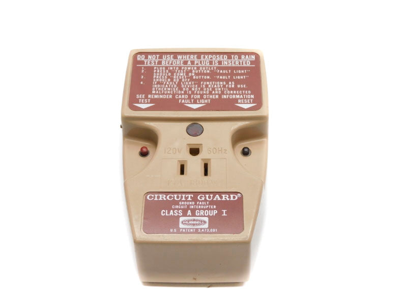 HUBBELL GFP115 120V 15A UNMP