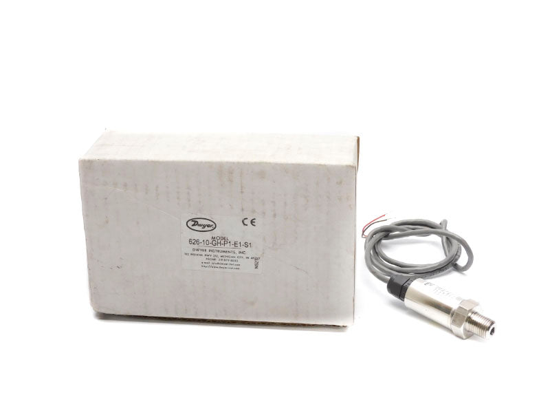 DWYER 626-10-GH-P1-E1-S1 13-30VDC 0-100PSI NSMP
