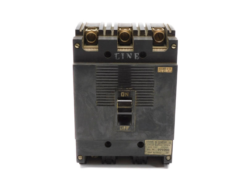 SQUARE D 999320 600VAC 20A UNMP