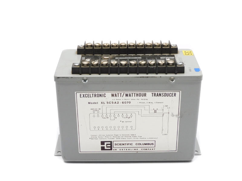 SCIENTIFIC COLUMBUS XL5C5A2-6070-V 120V 5A UNMP