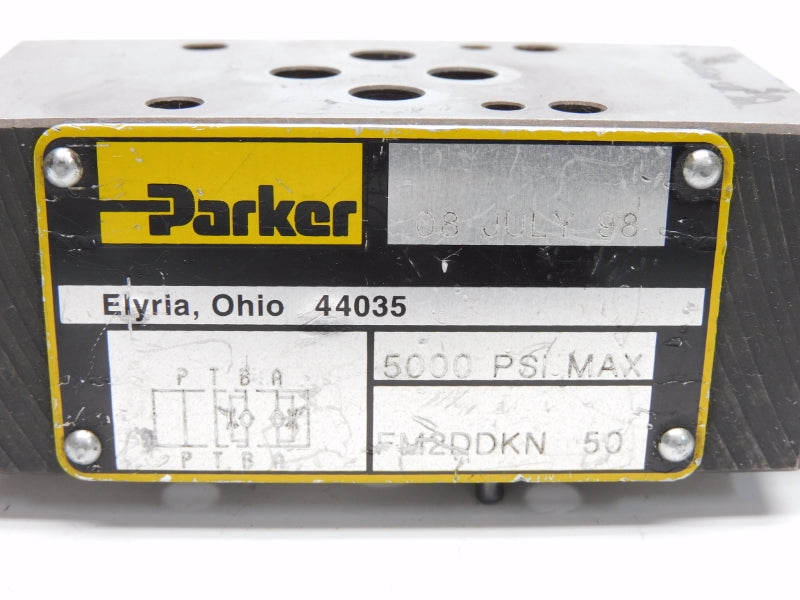 PARKER FM2DDKN 50 5000PSI UNMP