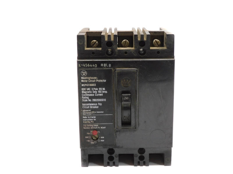 WESTINGHOUSE MCP431800CX 600VAC 150A UNMP