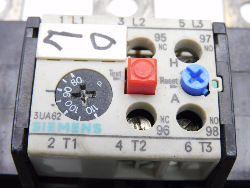 SIEMENS 3UA6200-2X 600VAC 80-110A UNMP