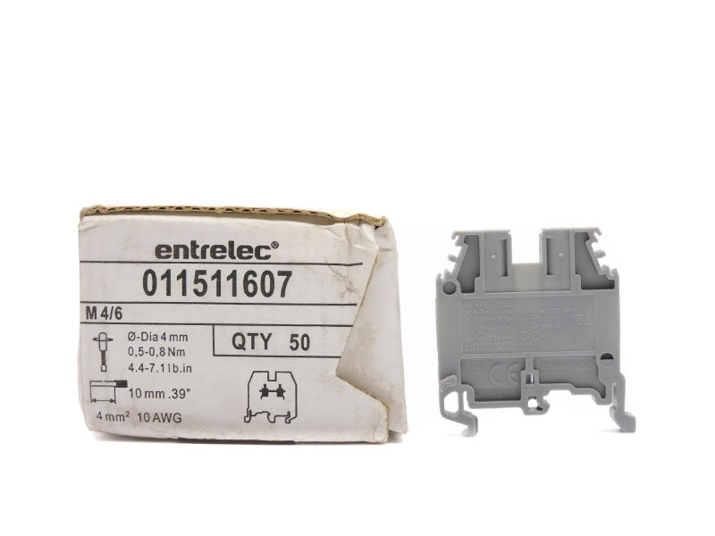 ENTRELEC 011511607 M4/6 600V 25A (PKG OF 50) NSMP