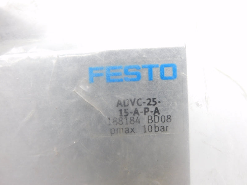 FESTO ADVC-25-15-A-P-A 188184 SER. BD08 NSNP