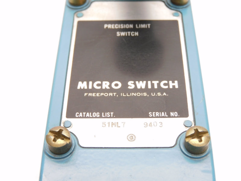 MICRO SWITCH 51ML7 UNMP