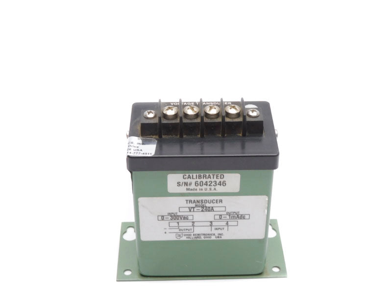 OHIO SEMITRONICS VT-240A 0-300VAC UNMP