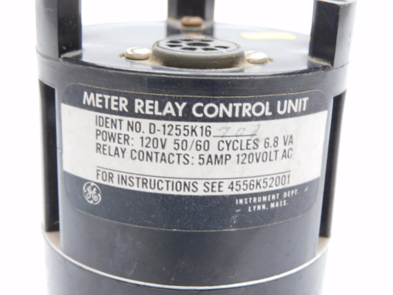 GENERAL ELECTRIC D-1255K16 120V 5A UNMP