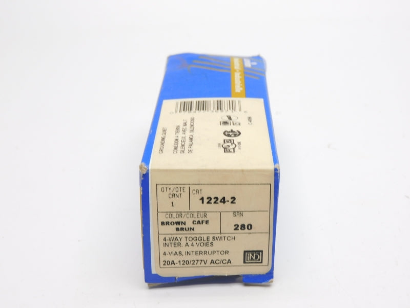 LEVITON 1224-2 120/277VAC 20A NSMP